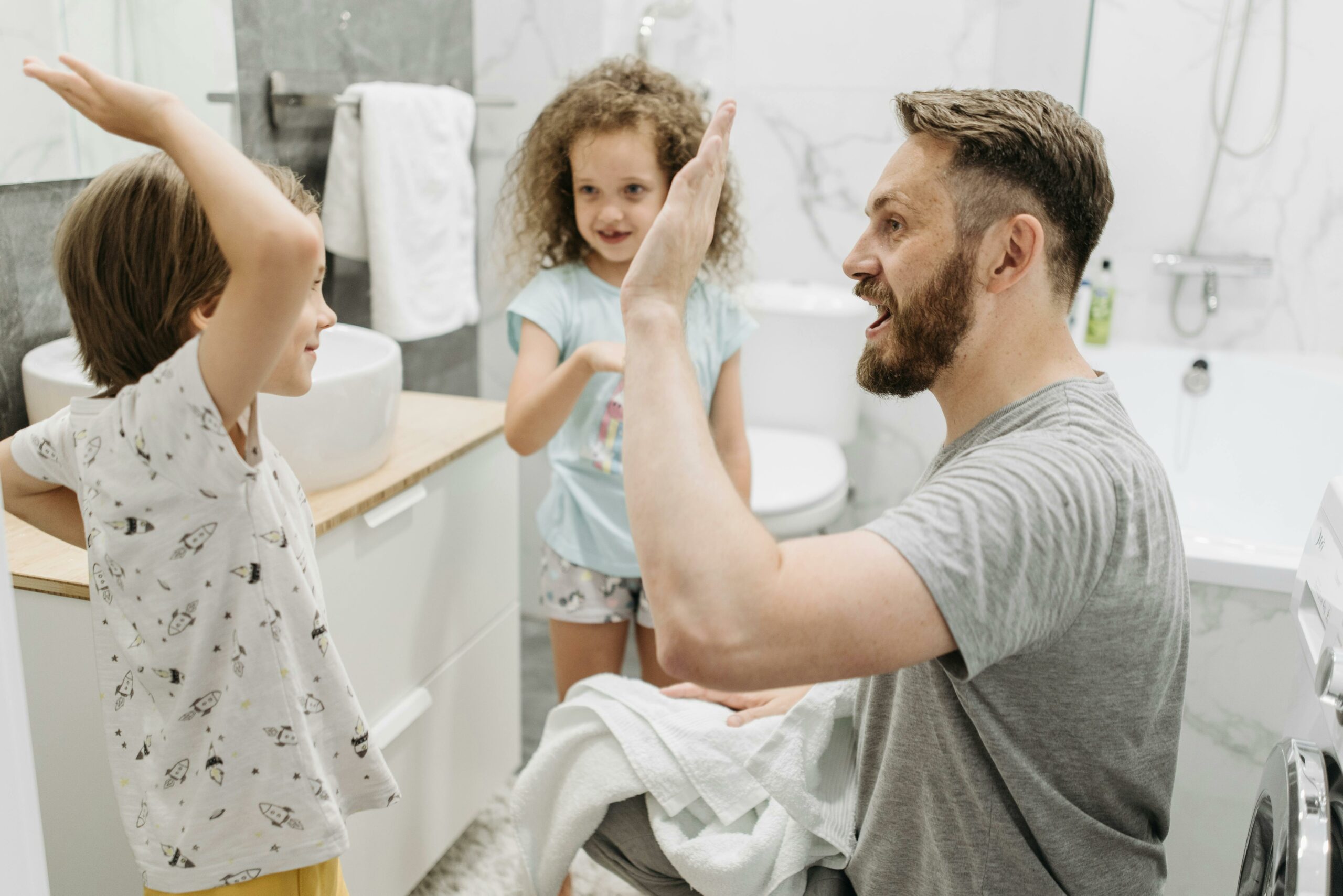 Kostenloses Stock Foto zu abendroutine, badezimmer, bettzeit